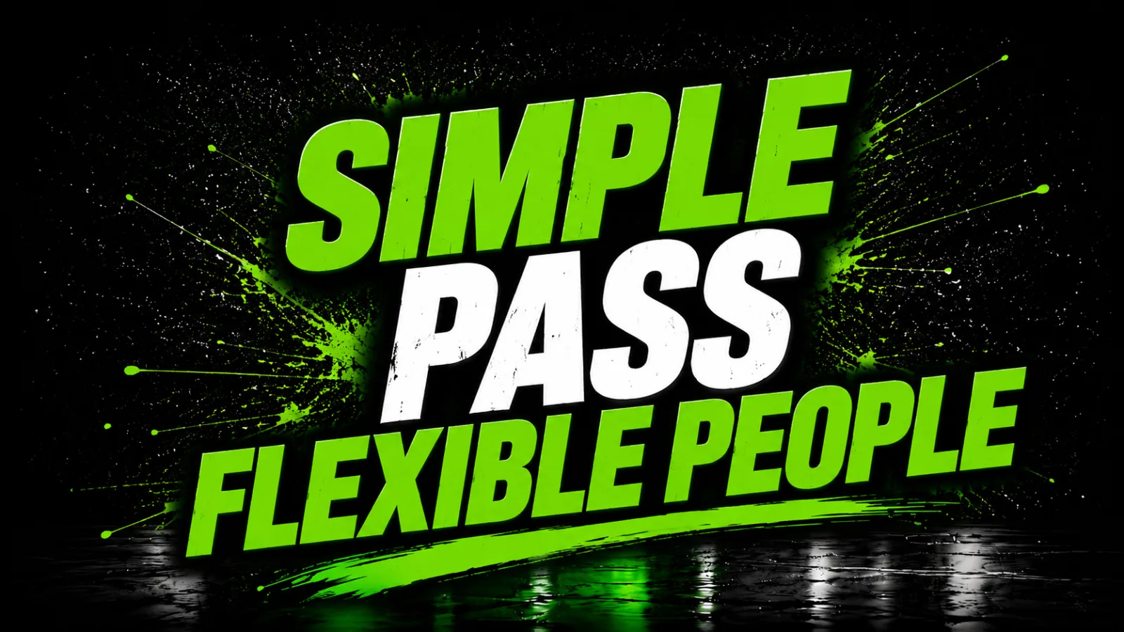Pass flexible people